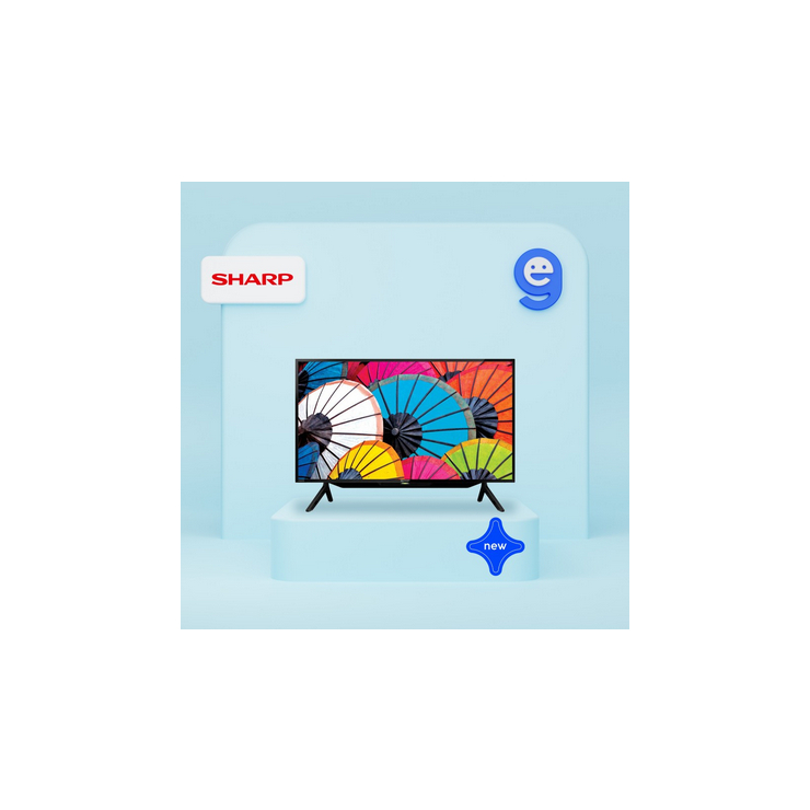 SHARP SMART TV LED TV 42 INCH HD READY 2T-C42DF1I