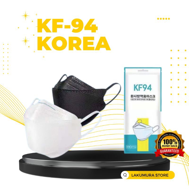 MASKER KOREA KF94 MURAH 3 PLY ISI 10 PCS