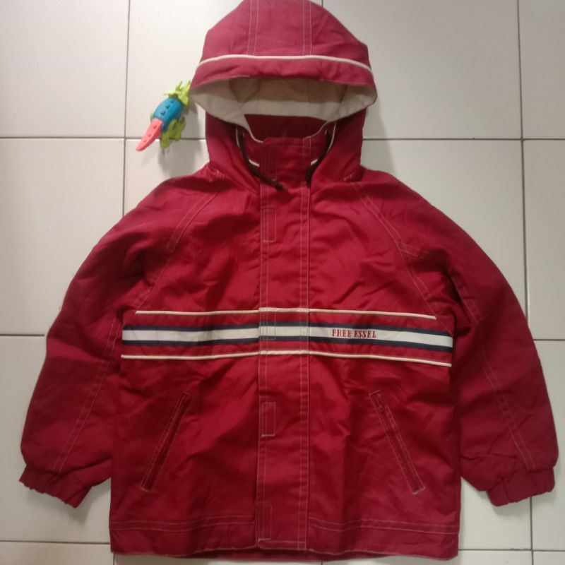 Jaket Snowboard Anak Free Essel Original Outdoor Hoodie Second Preloved Branded Windbreaker Wateproo