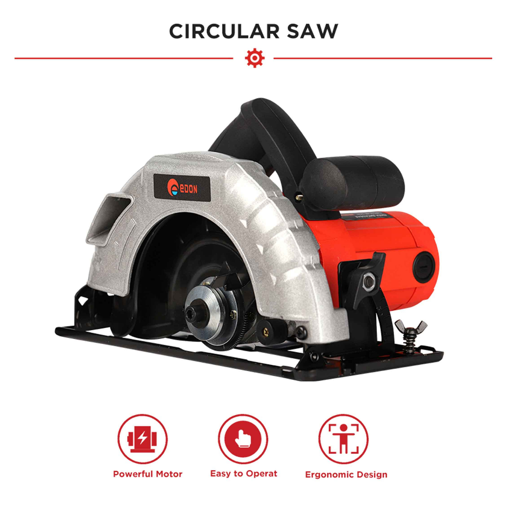 Edon Circular Saw ED18-1851 / Mesin Gergaji Electric / Mesin Potong Kayu