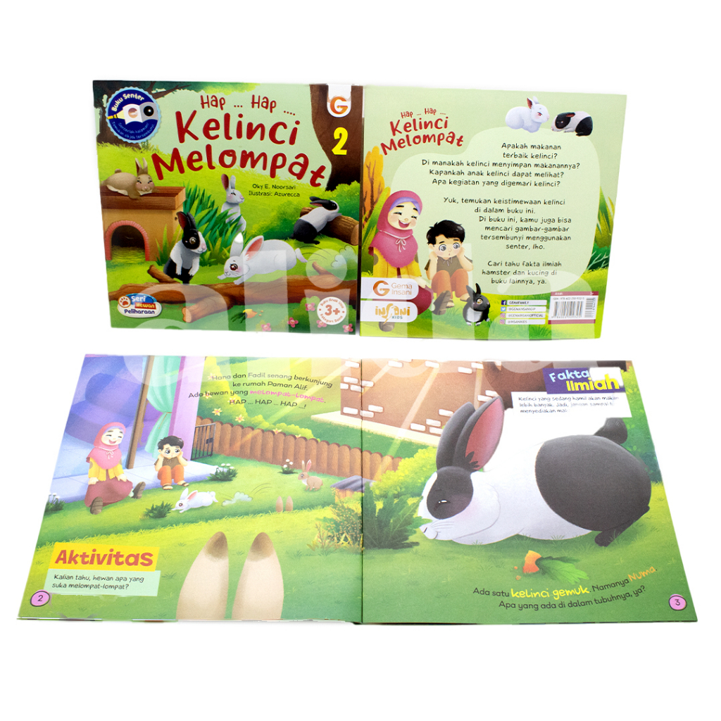 Buku Cerita Anak Bergambar Seri Hewan Peliharaan - Buku Anak GIP