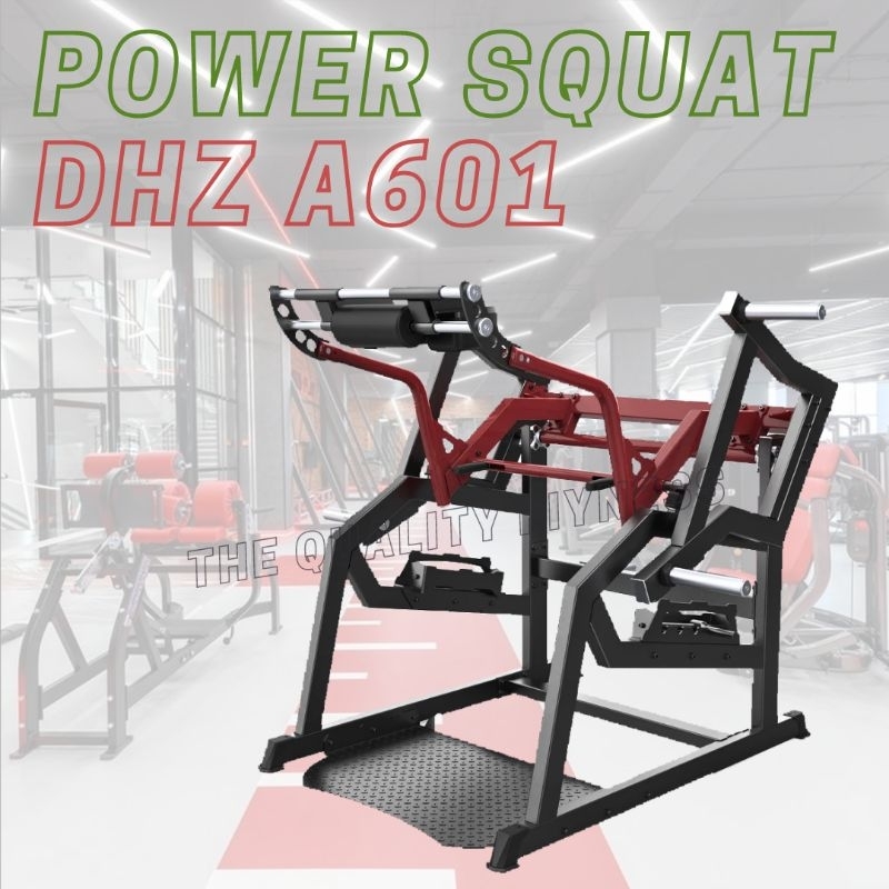 DHZ A601 Power Squat Alat Fitness Komersial