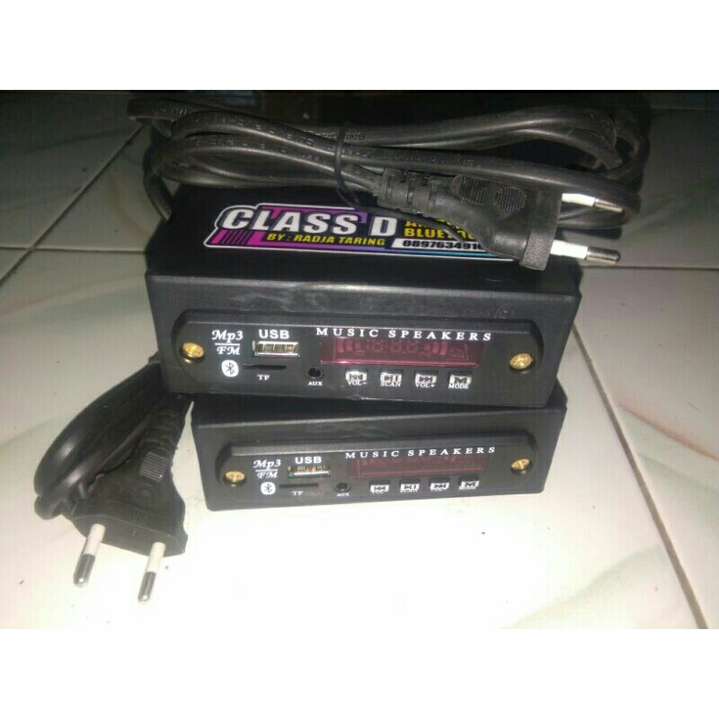 modul Bluetooth karaoke siap pakai langsung listrik