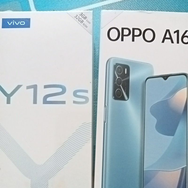 hp vivo y12s dan hp oppo A16