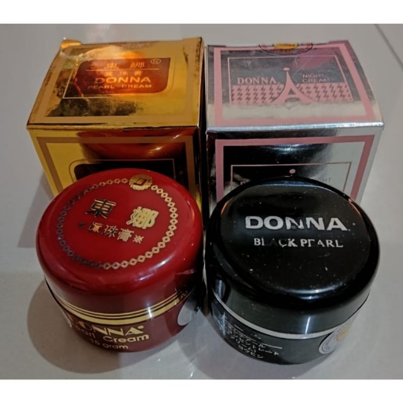 CREAM WAJAH DONNA PAGI MALAM PEARL CREAM KRIM WAJAH ORIGINAL