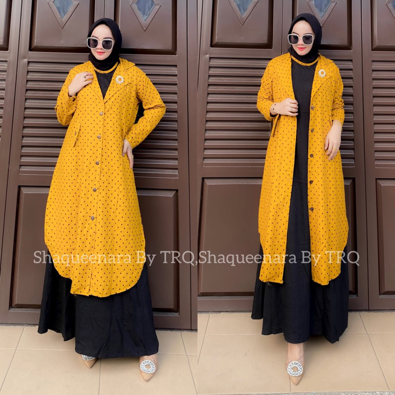 Gamis Aurel ||Shaquenara by Trq|| Pakaian Wanita