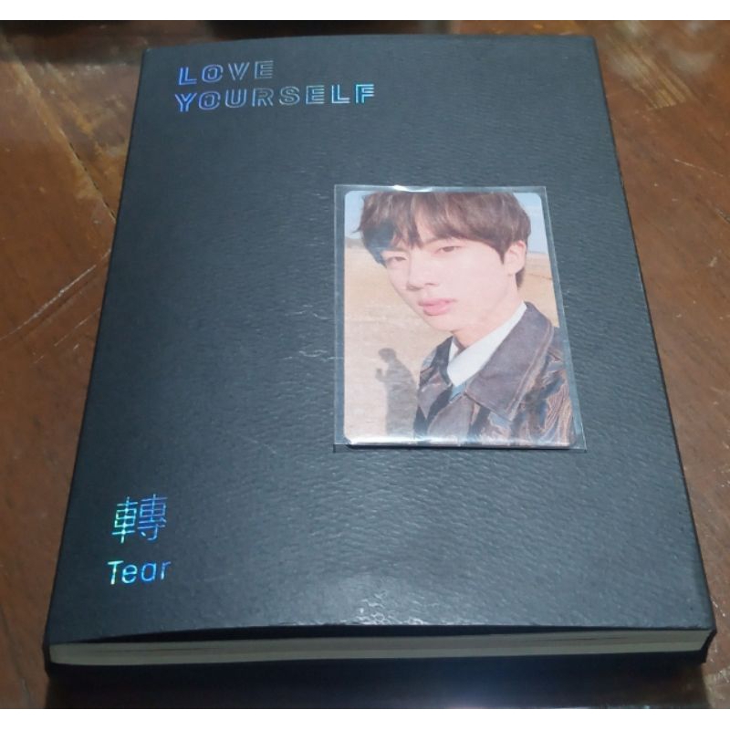 [ Fullset ] Album BTS Love Yourself Tear Y ver Photocard PC Jin Selca Selfie