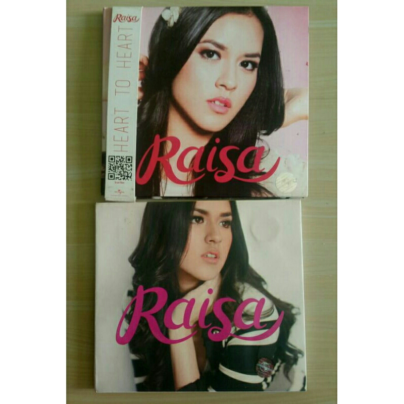 CD Raisa Heart To Heart dan Raisa Second Preloved