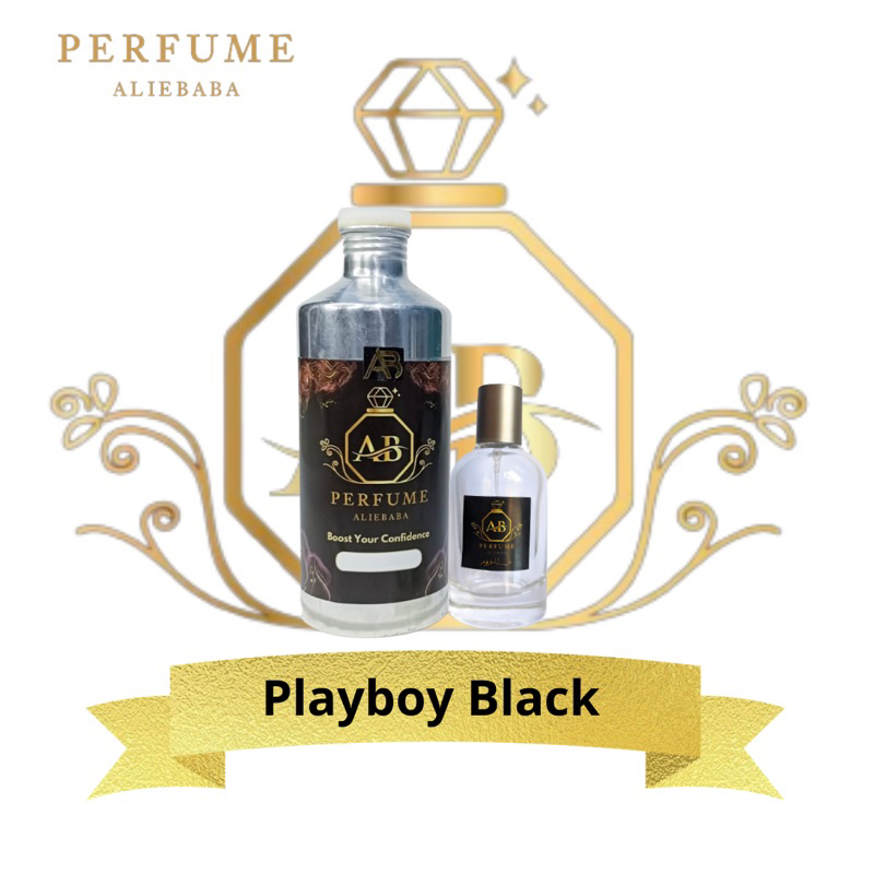 Parfum Playboy Black / Parfum cowok