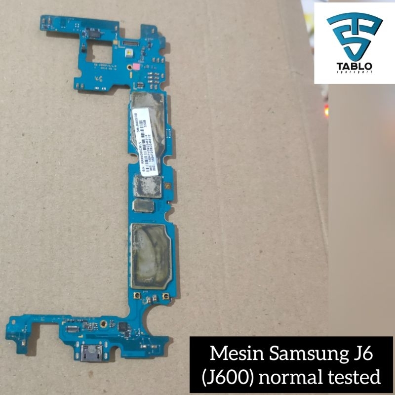 Mesin Samsung J600 J6 2018 normal tested no sandi