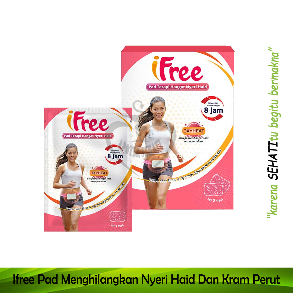 Ifree Pads Haid Cap Lang Meredakan Gejala Nyeri Perut Haid