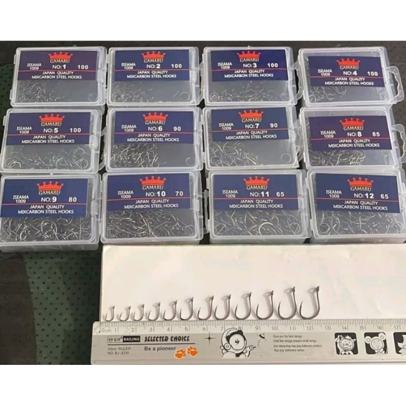 KAIL GAMARU 1009 (ISEAMA) BOX JAPAN QUALITY