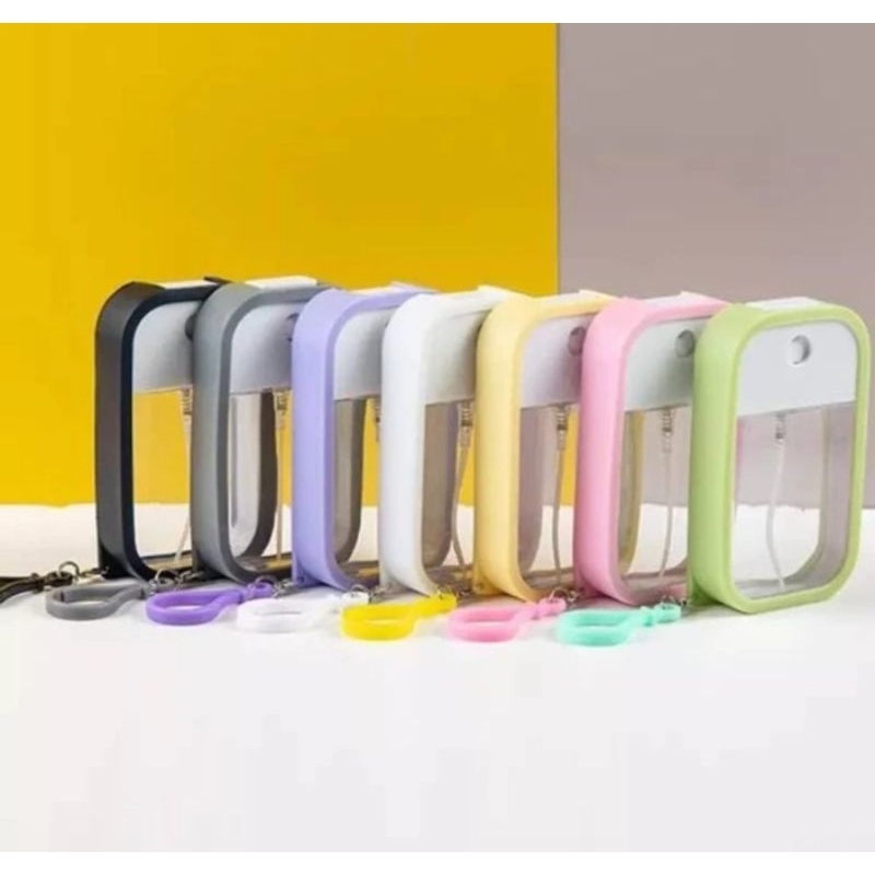 Case Silicon Botol Spray Kotak / Botol HandSanitizer