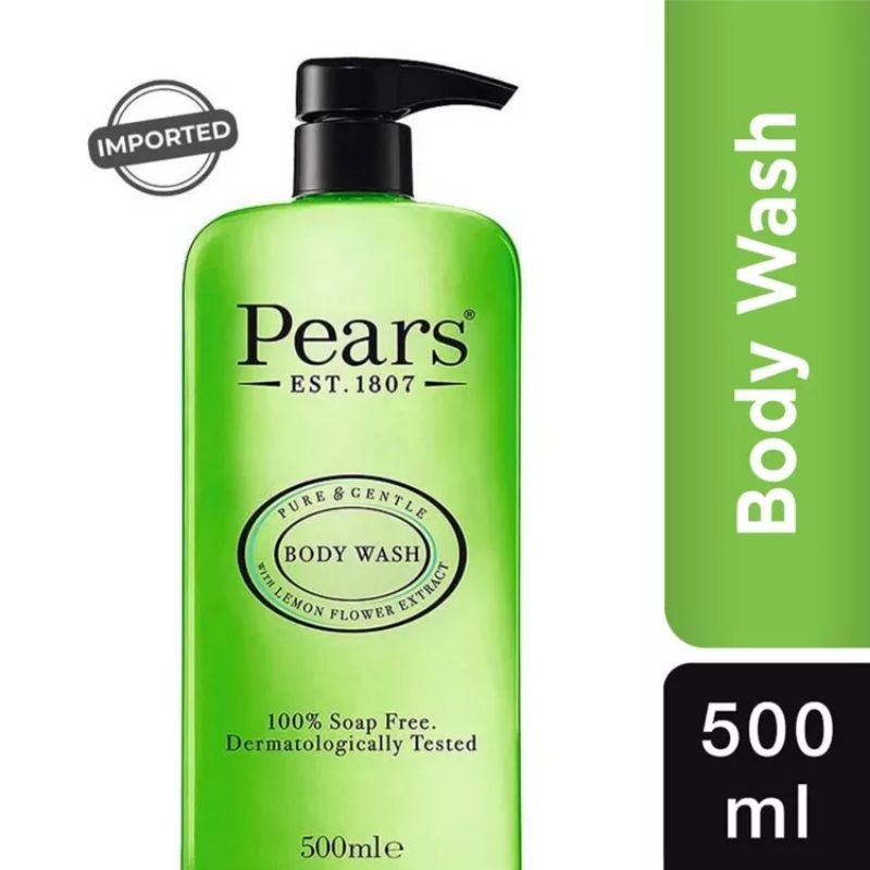 Pears pure & gentle body wash 500ml