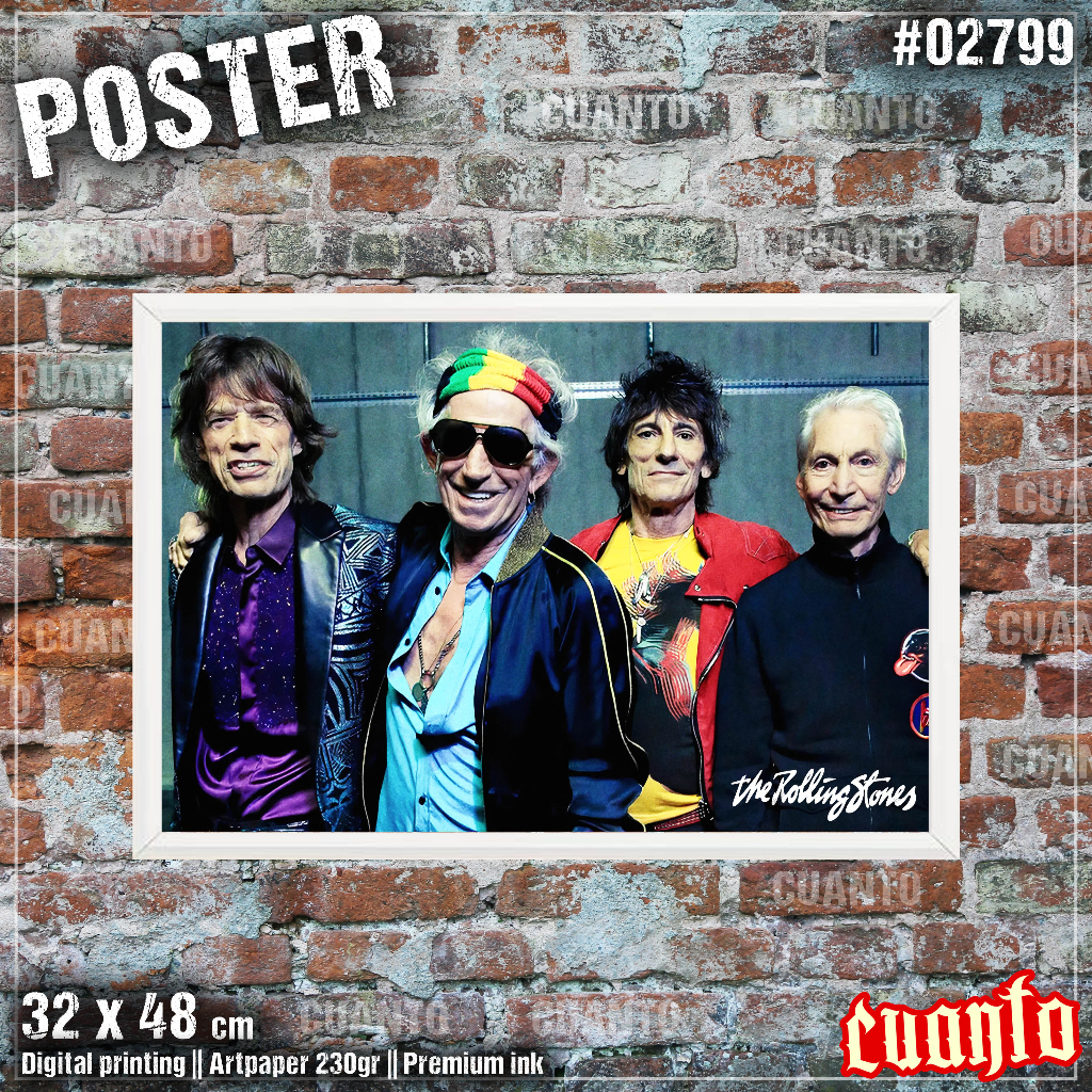 Poster Rolling Stones Original