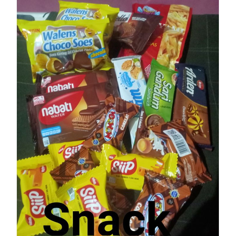 

Paket Snack 30ribu