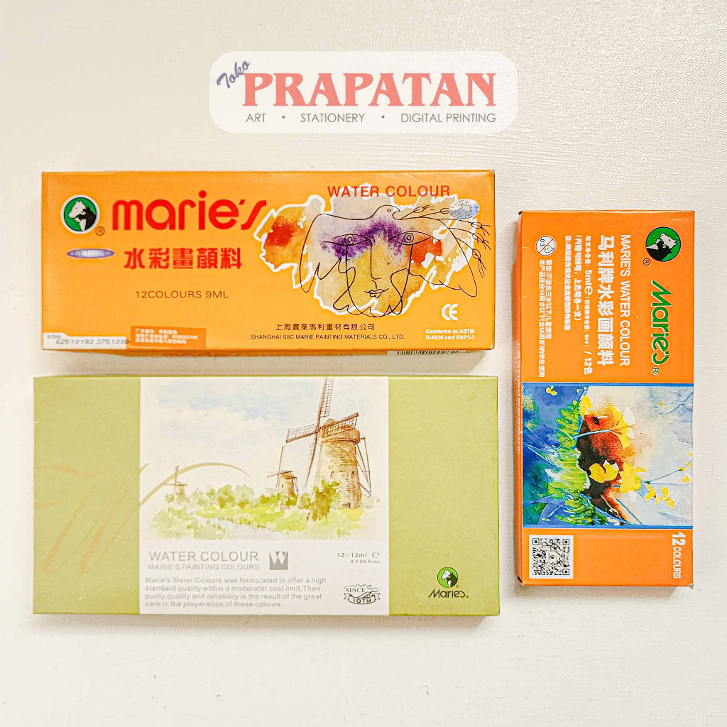 

Maries Watercolor Tube Set | Cat Air Set