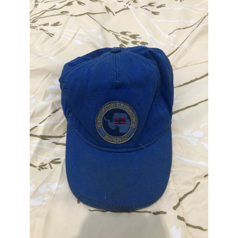 Topi Napapijri biru