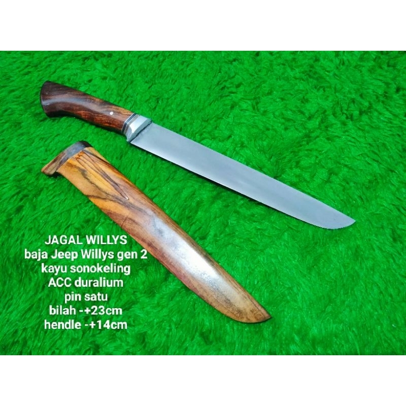 JAGAL SEMBELIH BAJA JEEP WILLYS ASLI PISAU SEMBELIH