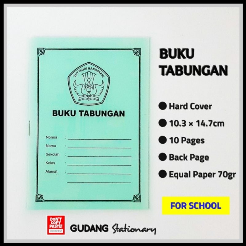 Buku Tabungan Sekolah