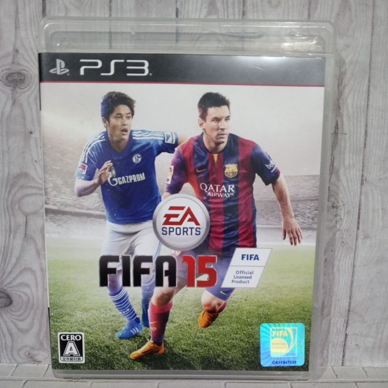 BD CD KASET ORIGINAL PS3 Fifa 15 Jpn Bahasa Jepang lengkap manual book
