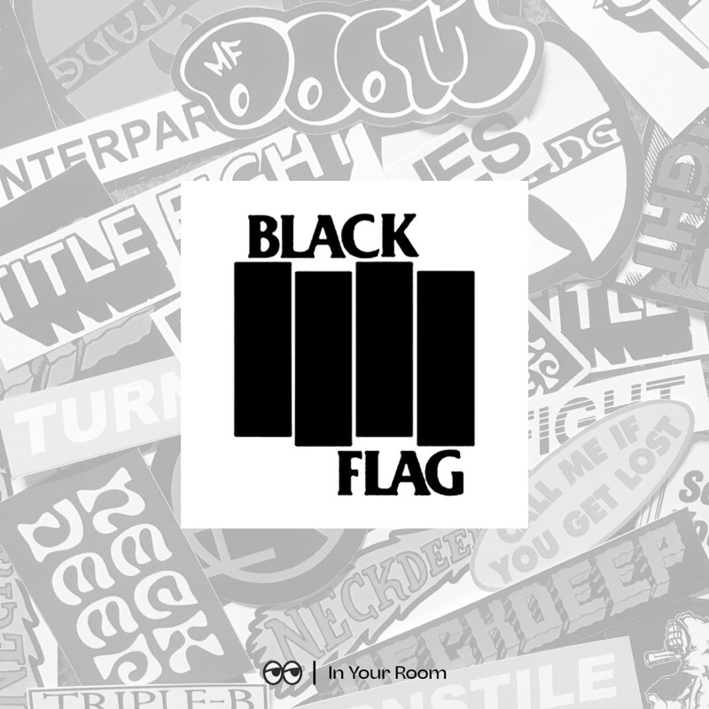 

STICKER BAND BLACK FLAG | BAHAN GRAFTAC