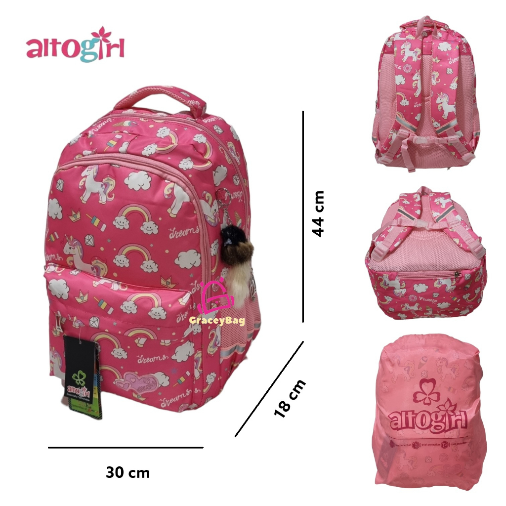 GB-74187G Tas Ransel Sekolah Anak Perempuan / Remaja Altogirl