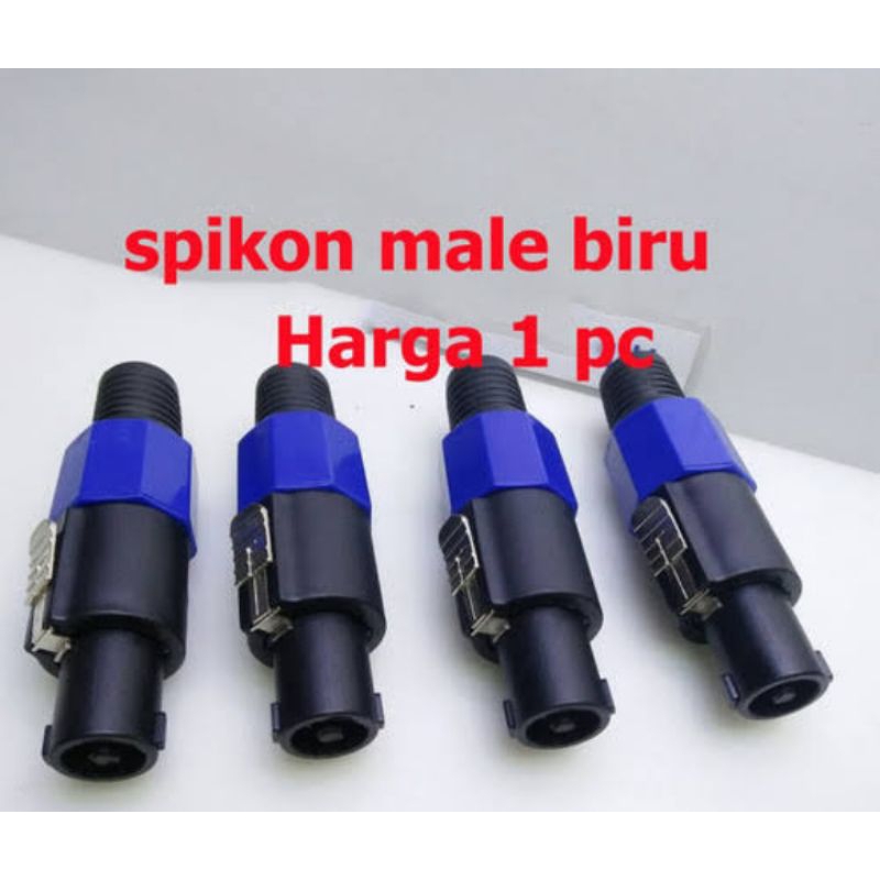 Jek Spikon biru plastik