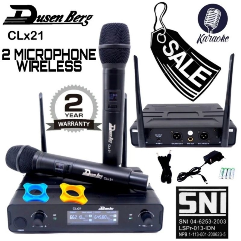 Karaoke Set 4 Speaker Pasif 3R 12 Inch Indoor, Outdoor, 2 Mic Wireless