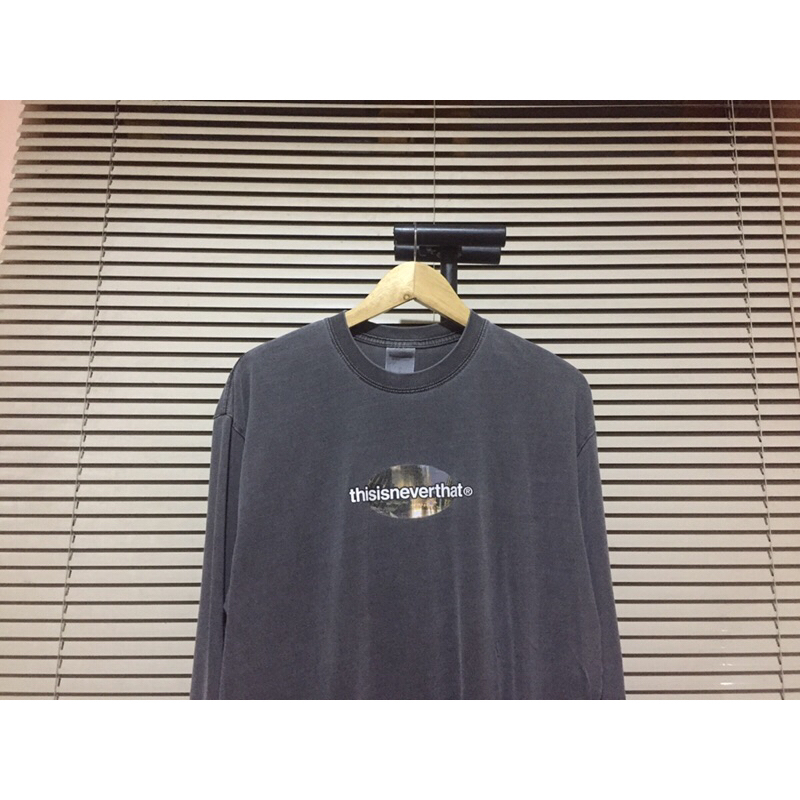 T-SHIRT LONG SLEEVE THIS IS NEVER THAT DARK GREY