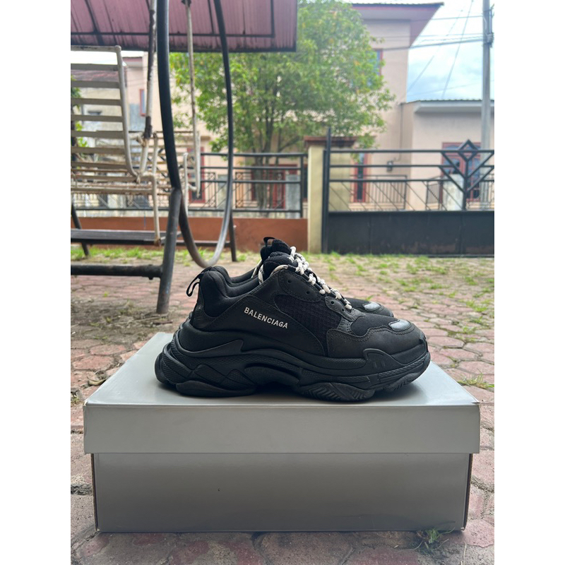 Balenciaga Triple S Triple Black Full Black ORIGINAL