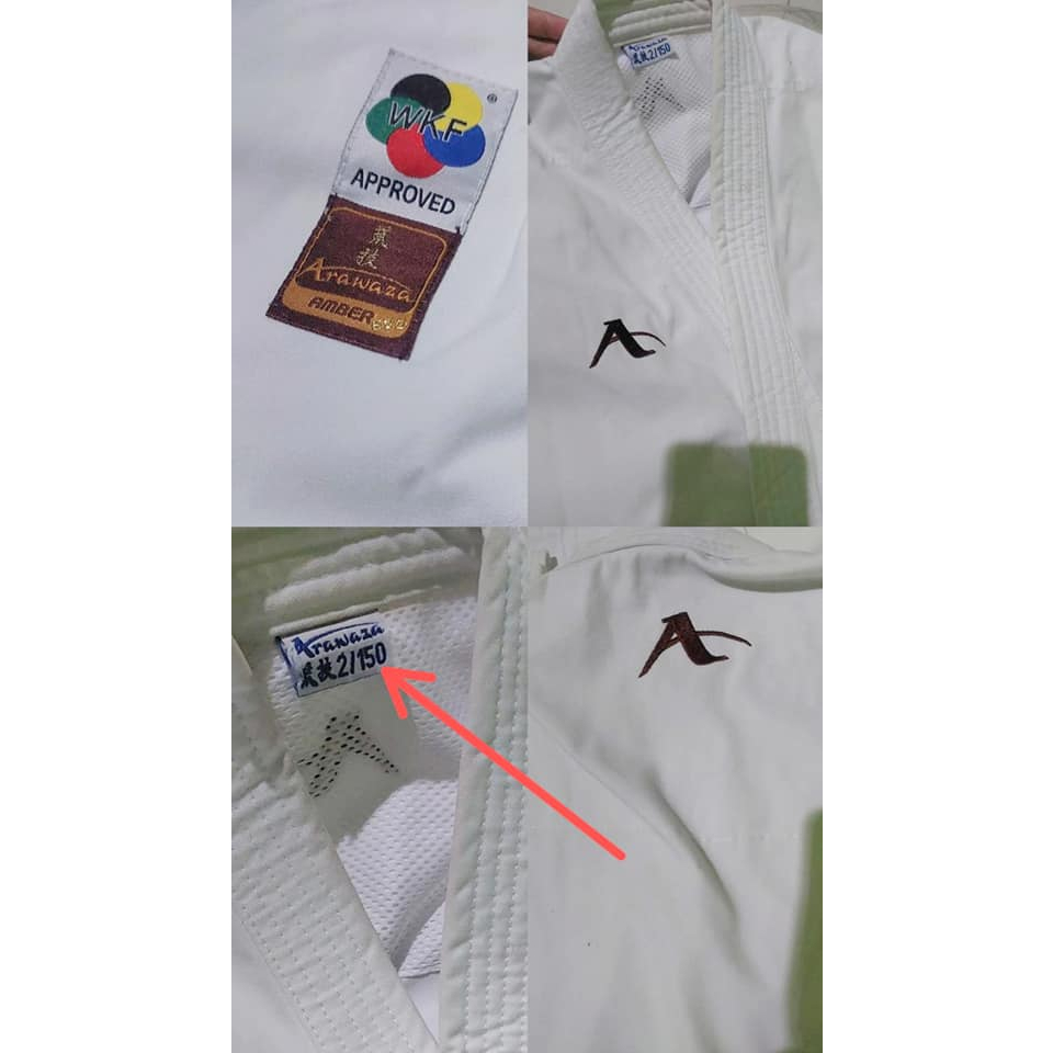 Tegi Baju Karate Arawaza
