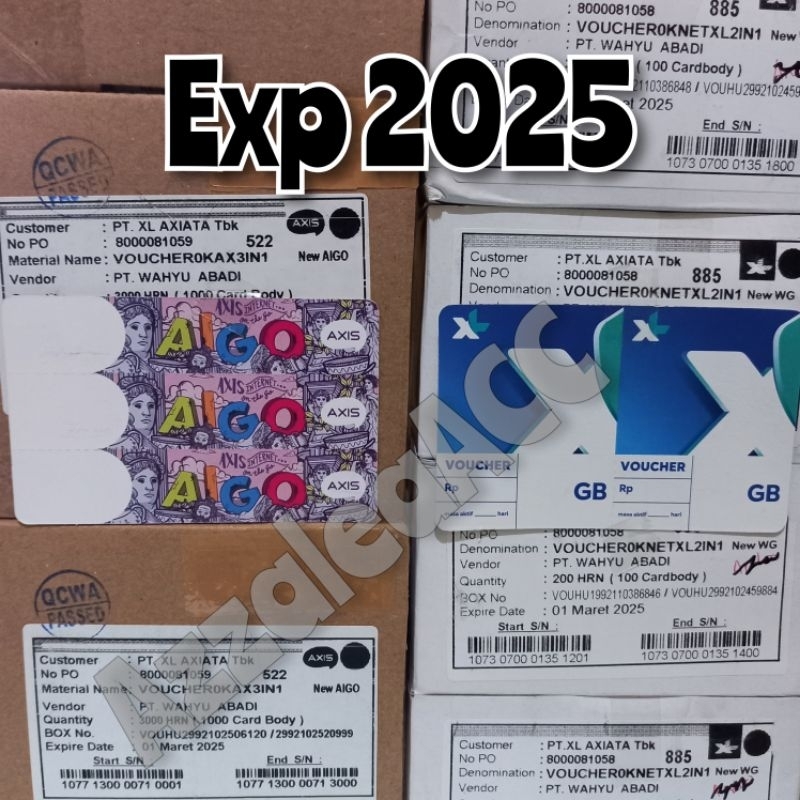 [GROSIR] Vocer Kosong Axis - XL Exp 2025