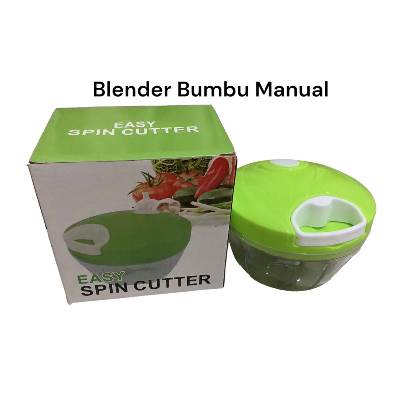 Blender Bumbu Manual Tarik tanpa Listrik