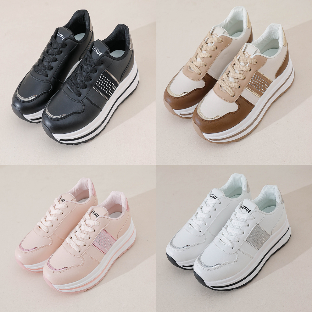 Dokter Sepatu Import - Sepatu Sneakers Wanita Shoes Sporty Import Premium Quality A2801 - Free Kotak Sepatu!!! Sale!!!