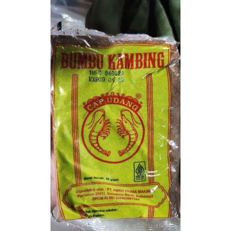 

Bumbu Kambing Cap Udang