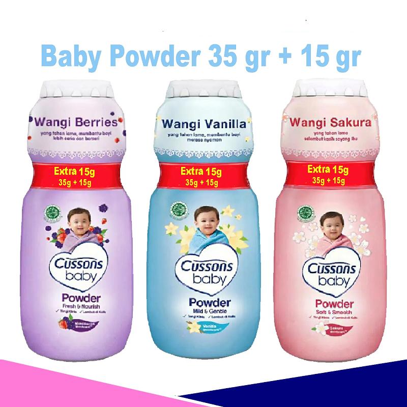 CUSSONS BABY POWDER 35G+15G