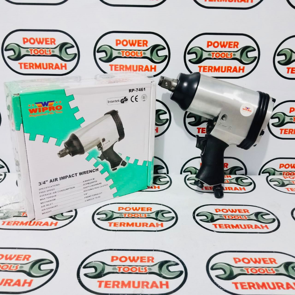 Air Impact Wrench WIPRO 3/4" INCH RP 7461 - Impact Wrench Wipro 3/4"