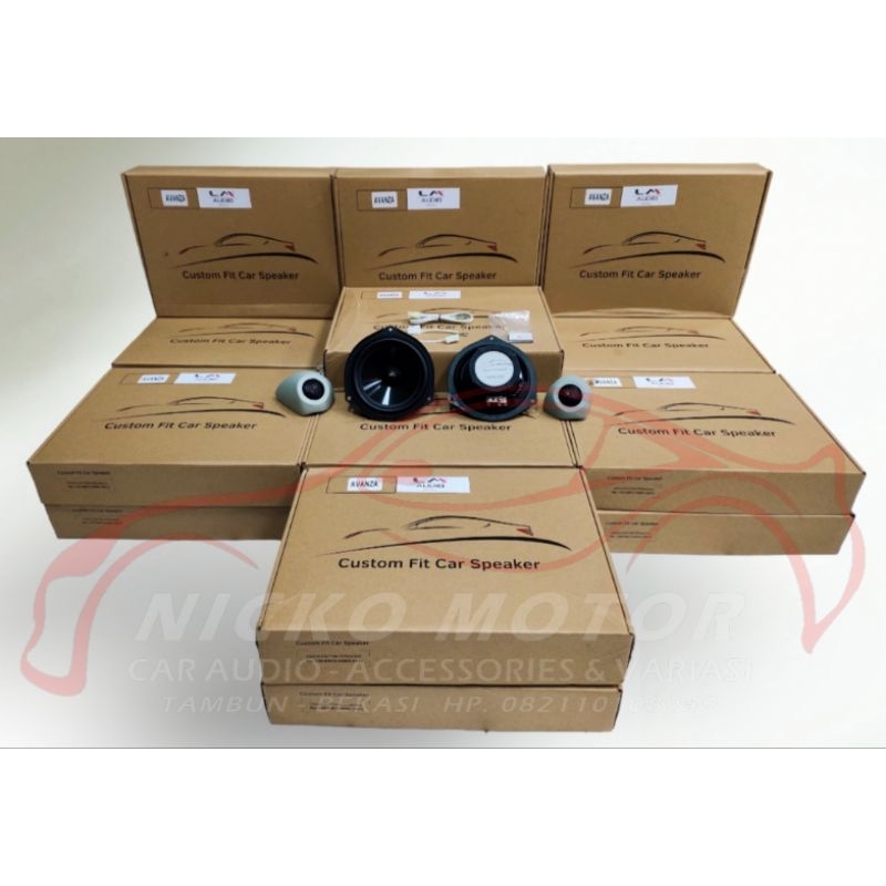 Speaker Split LM Audio OEM Plug and Play Mobil Avanza Xenia Veloz 2012 - 2021