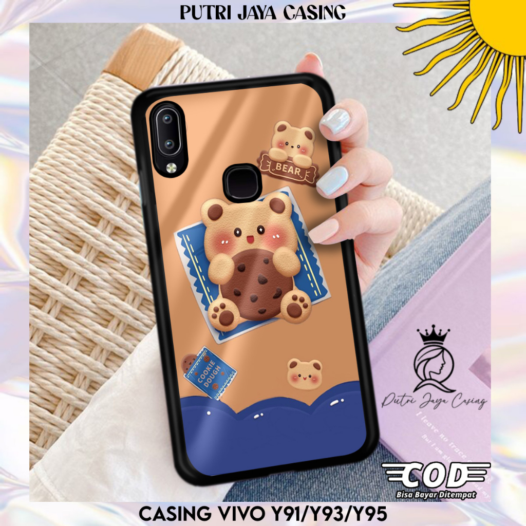 Case Hp Vivo Y91 Y93 Y95 casing Vivo Y91 Y93 Y95 Motif ANIMEBEAR01 Casing Terbaru Case Karakter Lucu
