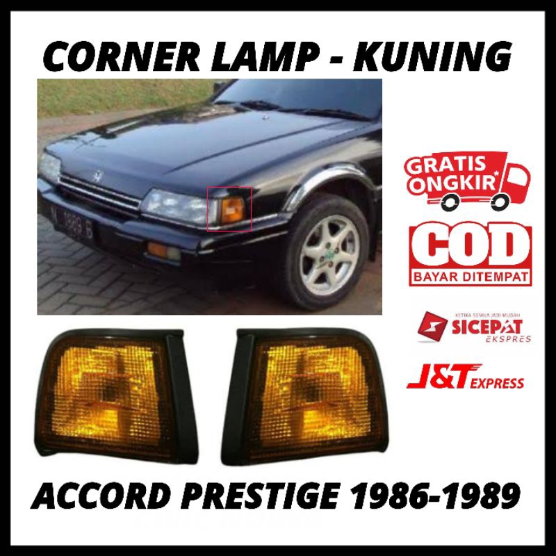 Corner Cornner Lamp Lampu Depan Accord Prestige 1986 1987 1988 1989