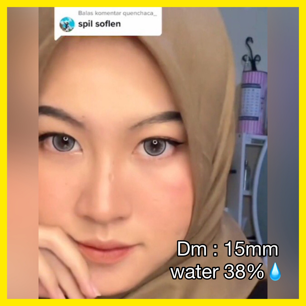 SOFTLENS UNIV GRAY | SOFTLENS 15 MM | SOFTLENS MURAH | SOFTLENS NATURAL