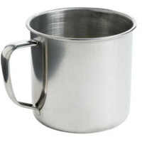 Mug THAI TEA Stainless Steel Tebal 8cm