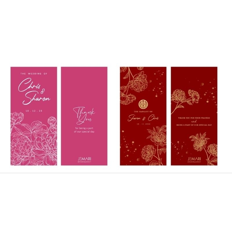 

Amplop Chris & Sharon