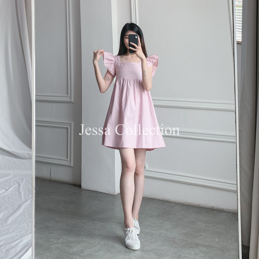 Premium Lodeya Ruffle Dress TH 637 COTTON