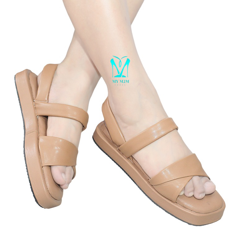 Mym2m Sandal Tali Wanita Platform Sandal Rasti