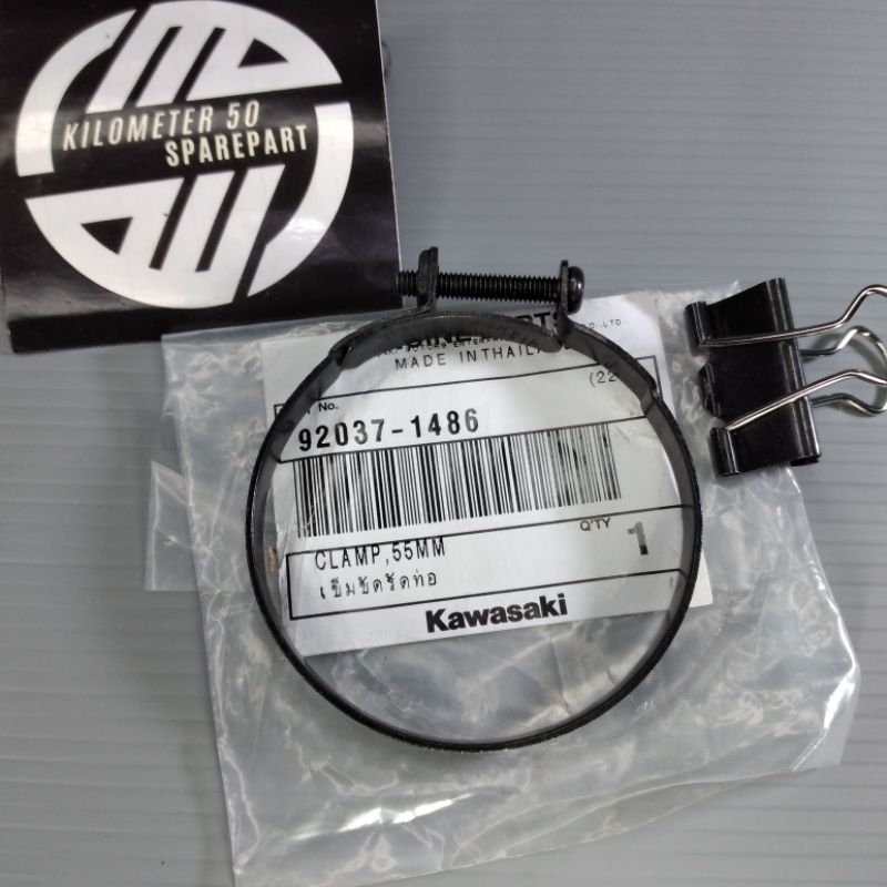 KLEM KARET FILTER NINJA 150 R ORIGINAL KAWASAKI 92037-1486