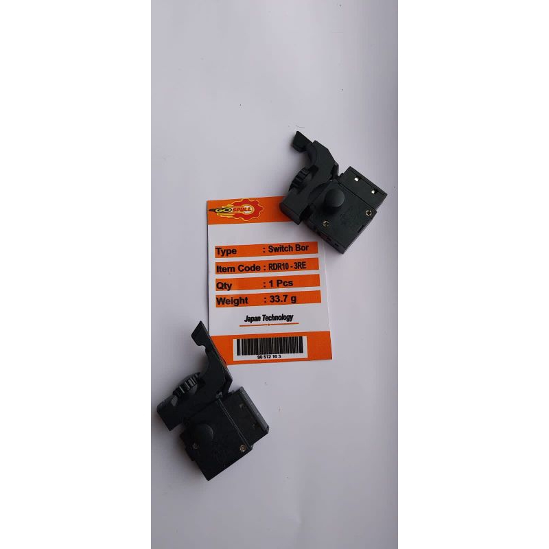 saklar Switch Bor Ryu 10 mm dan 13 mm reversible switch
