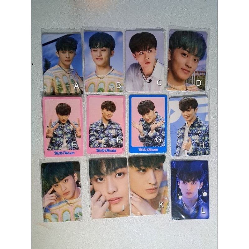 DICON 102 MARK NCT DREAM PHOTOCARD | PC WINK SELCA BLACK WHITE KEMEJA TRADING