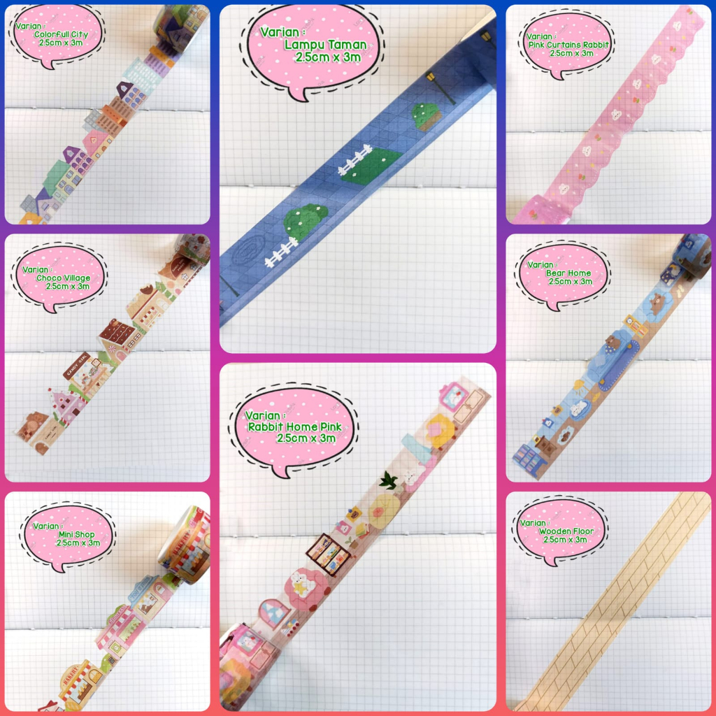 

GM - SELOTIP KERTAS STIKER KERTAS STIKER MOMO STIKER LUCU STIKER BUKU NOTEBOOK WASHITAPE GARDEN SELOTIP GARDEN SELOTIP RABBIT SOLATIP BEAR WASHITAPE BEAR WASHITAPE RABBIT SOLATIP KERTAS WHISTAPE KERTAS SOLATIP AWAN PASTEL SELOTIP AWAN SELOTIP LUCU